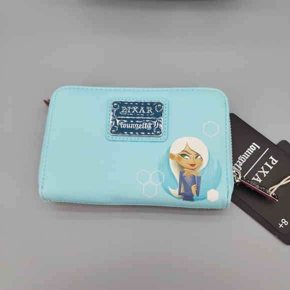 Loungefly Disney Pixar Moments Incredibles Syndrome Mini Backpack with wallet - Picture 7 of 10